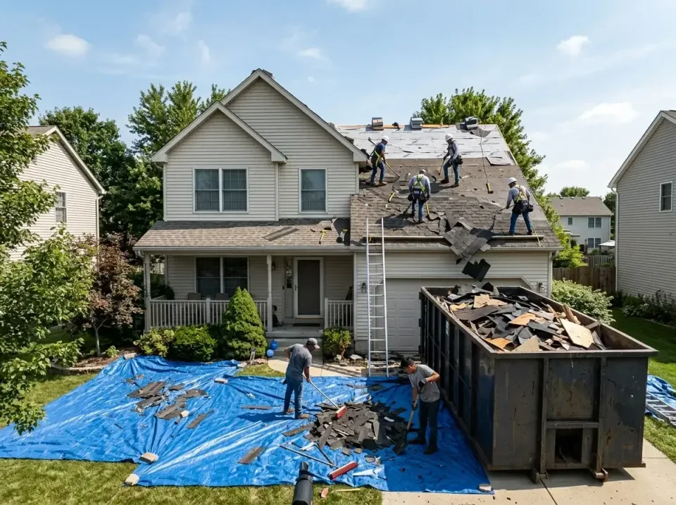 roof-replacement-debris-remova-004 — frequently asked questions, Cheapest Dumpster Rentals in Collinsville, CT